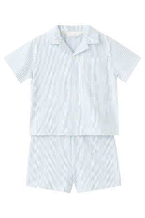 shortama blauw/wit