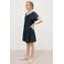 Mango Kids A-lijn jurk marineblauw