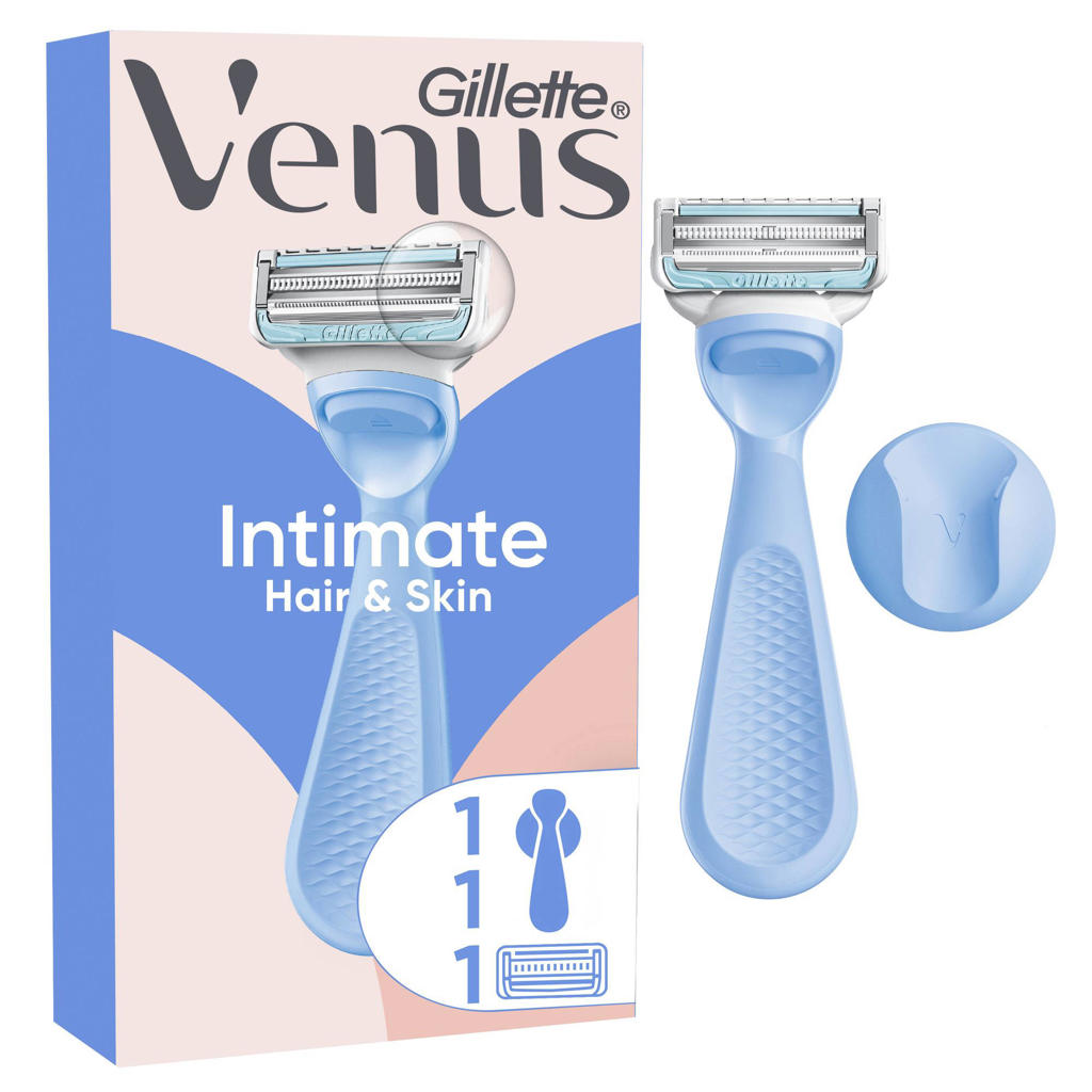 Gillette Venus Intimate voor de intieme zone Scheersysteem - 1 Handvat + 1 Navulmesje