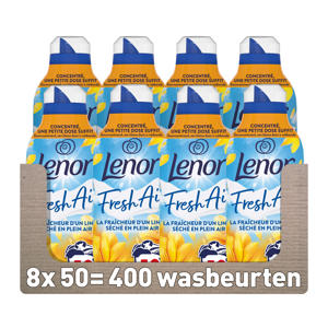 Wasverzachter Zonnestralen - 8 x 700 ml - 8 x 50 Wasbeurten - 400 wasbeurten