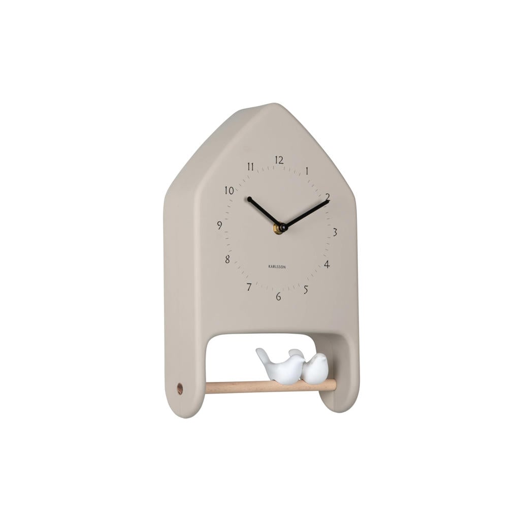 Karlsson wandklok Love Birds