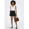 ONLY regular waist casual short zwart