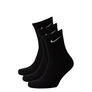 Everyday Cushioned sportsokken - zwart (set van 3)