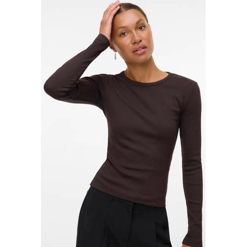 VERO MODA top donkerbruin afbeelding