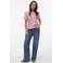 VERO MODA gestreepte blousetop rood