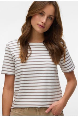 gestreepte blousetop