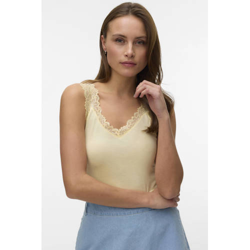 VERO MODA singlet lichtgeel afbeelding