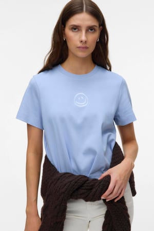 T-shirt lichtblauw