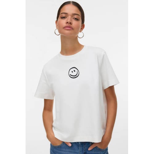VERO MODA T-shirt wit afbeelding