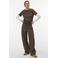 VERO MODA T-shirt - donkerbruin