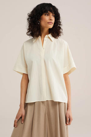 blouse ecru