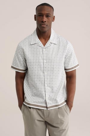 relaxed casual overhemd grijs