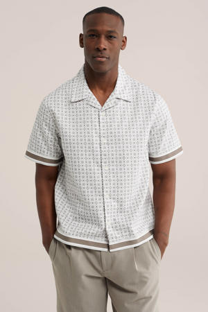 relaxed casual overhemd grijs