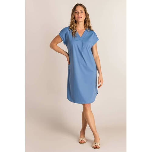 Ivy Beau midi jurk lichtblauw afbeelding