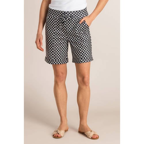 Ivy Beau slim regular waist bermuda short zwart afbeelding