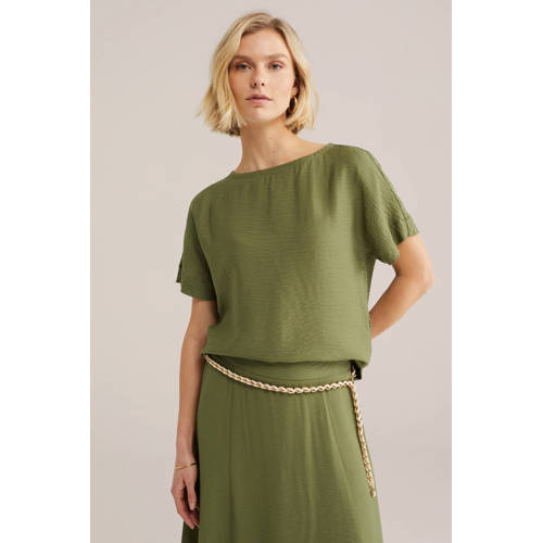 WE Fashion top groen afbeelding