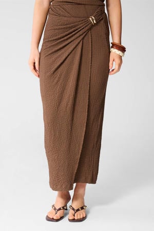 midi rok bruin
