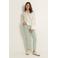 Claudia Sträter slim fit jeans grijsgroen