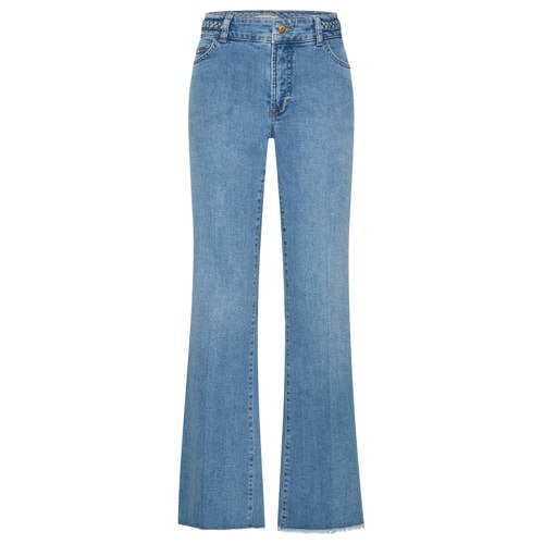CLAUDIA BY CLAUDIA STRÄTER flared jeans medium blue denim afbeelding