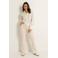 CLAUDIA BY CLAUDIA STRÄTER flared jeans beige
