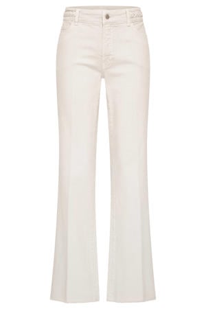 flared jeans wit