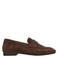 Poelman suède loafers donkerbruin