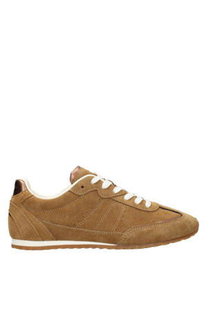 Tiffy suède sneakers cognac