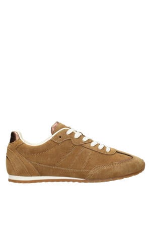 Tiffy suède sneakers cognac