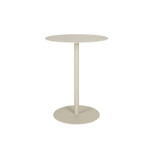 Zuiver Snow Bistrotafel Rond 57 cm Metaal Beige afbeelding