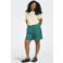 ONLY CARMAKOMA straight high waist bermuda short groen
