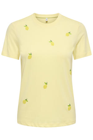 T-shirt geel