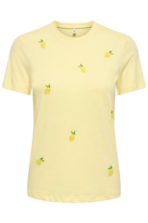 T-shirt geel