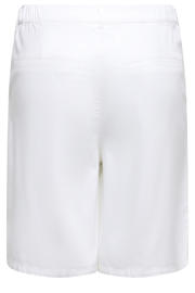 thumbnail: ONLY CARMAKOMA high waist straight bermuda short Plus Size - wit
