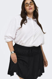 thumbnail: ONLY CARMAKOMA regular waist casual short zwart
