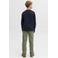 JJ REBEL JUNIOR longsleeve donkerblauw