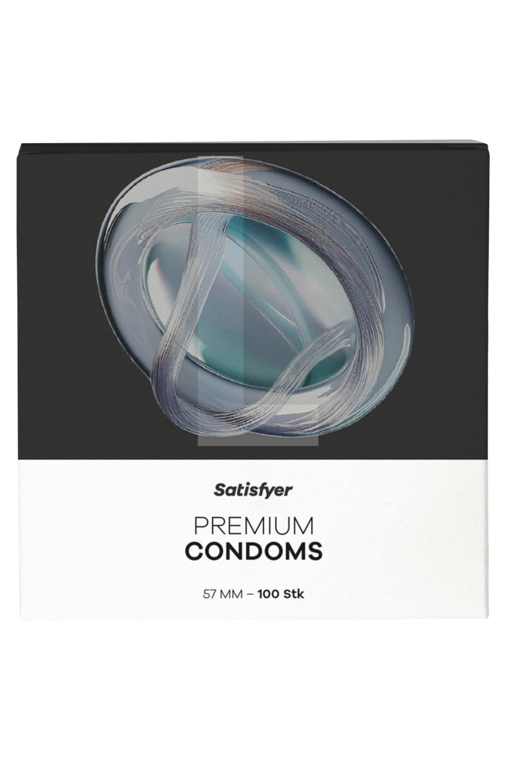 Satisfyer Condoms Size 57 100 pcs.