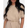 NIKKIE T-shirtjurk korte jurk beige