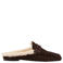 Steve Madden Rafe-F suède muiltjes- donkerbruin