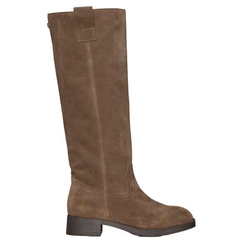 Steve Madden Zola suède laarzen taupe