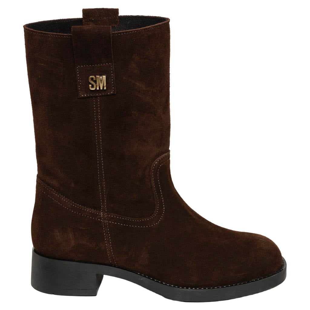 Steve Madden Zethy suède laarzen - donkerbruin