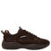 Steve Madden Premio-E chunky leren sneakers - donkerbruin