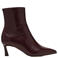 Steve Madden Lulah leren enkellaarzen met hak - bordeaux