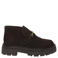 Steve Madden Karima suède enkelboots met profielzool - bruin
