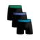 Muchachomalo boxershorts - zwart (set van 3)