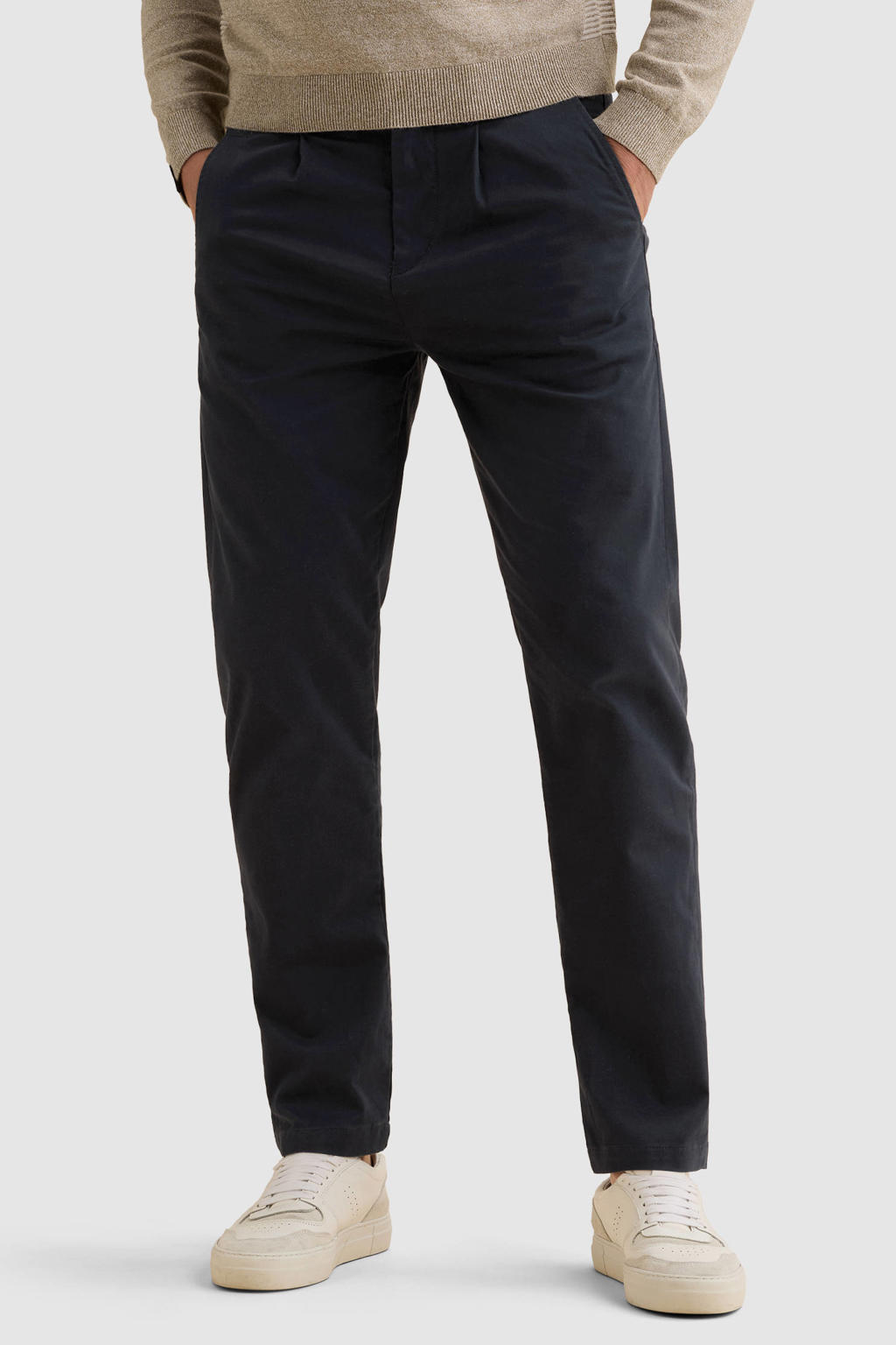 Vanguard V35 straight leg chino - donkerblauw
