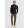 Vanguard jersey regular fit zakelijk oxford overhemd - donkerblauw