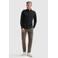 Vanguard jersey regular fit zakelijk oxford overhemd - donkerblauw