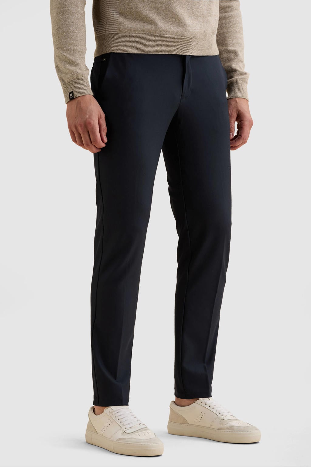 Vanguard V12 slim fit chino - donkerblauw