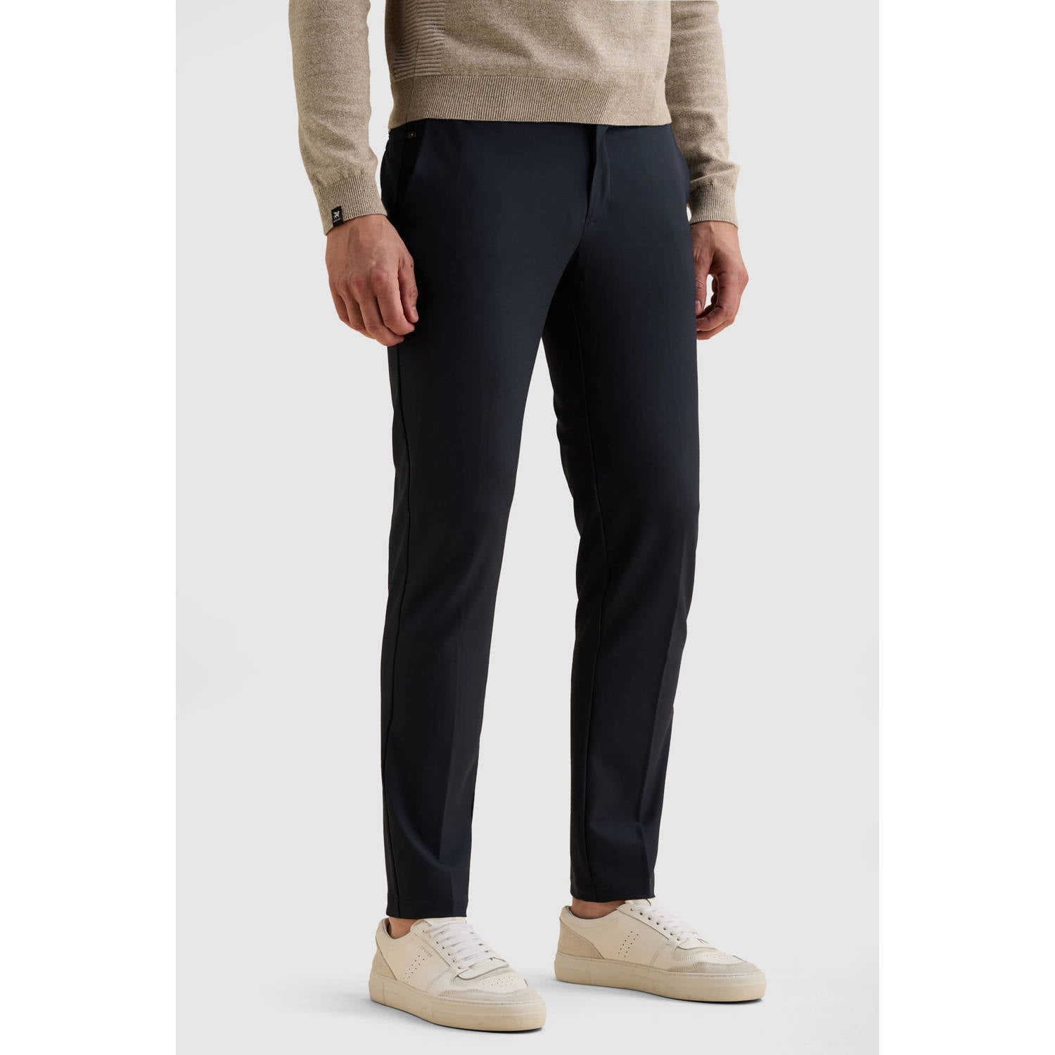 Vanguard V12 slim fit chino donkerblauw