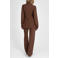 NIKKIE wide leg pantalon - bruin